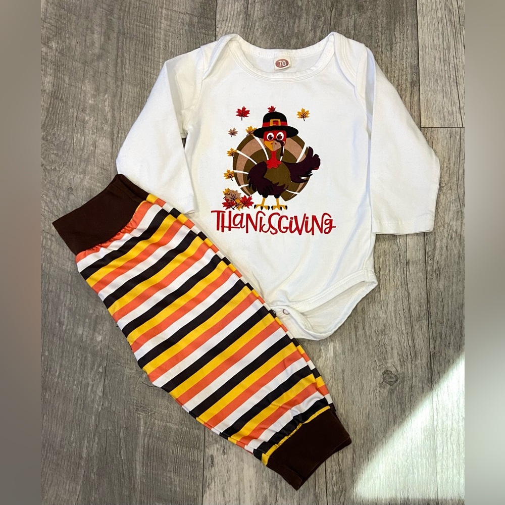 Thanksgiving Day Outfit for baby! Size 12months